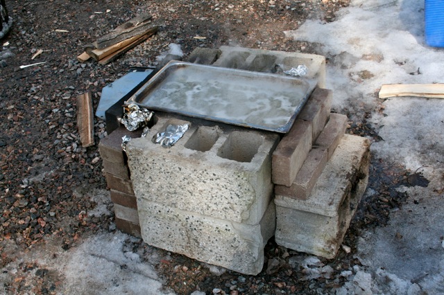 Dwight And Lucy S Backyard Maple Syrup Operation